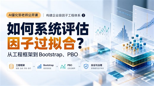 构建企业级因子工程体系② | 如何系统评估因子过拟合？从工程框架到Bootstrap、PBO