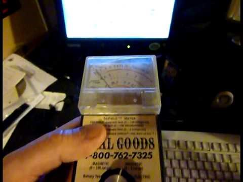 Electromagnetic Radiation (EMF) from a computer monitor