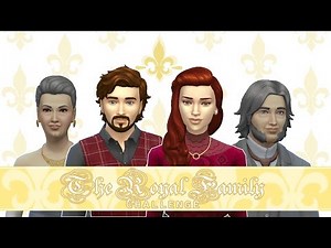 The Sims 4 | Royal Family Challenge | Part 1 - Building A Castle