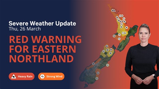 Heavy rain and strong winds continue to feed across New Zealand