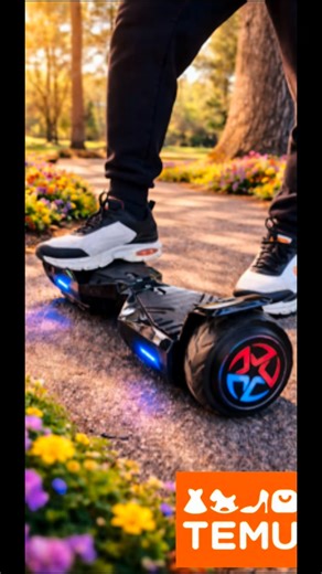 Seldasahin on Instagram: "This electric hoverboard I got for my daughter from TEMU is so fun and easy to use 🛹✨ Perfect even for beginners! And the best part — it’s very affordable 🤍 🔗 Get it here: 👉 Code: kch6333 👉 Link: https://app.temu.com/k/pvz5ob3cbqv #temu #shoptemu #hoverboard #kidsfun #affordablefinds"