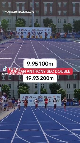 Jordan Anthony's Impressive Performance at SEC Championships
