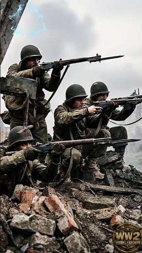 The Silence Before Entry — U S 8th Infantry Division in Düren 1945