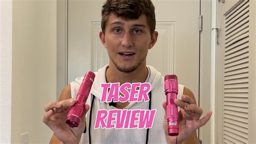 Watch Vipertek taser/flashlight review on Amazon Live