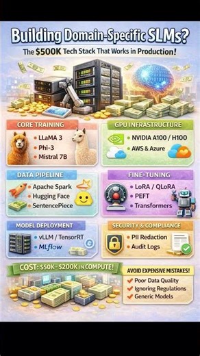Domain Specific SLM - Small Level Language #llm #slm #machinelearning #ai #artificialintelligence