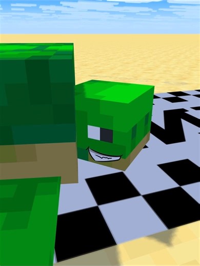 Rabbit v/s Turtle Part -2 #minecraft #animation #funny