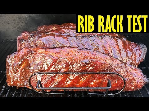 Rib Rack Test On The Oklahoma Joe's Highland Offset Smoker