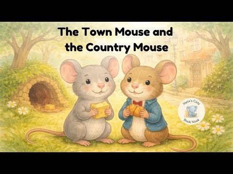 The Town Mouse and the Country Mouse | Cozy Read Aloud for Kids | Bedtime Story