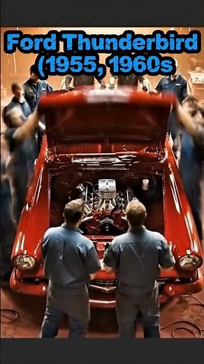 Ford Thunderbird 1955–1960 Restoration The Birth of America’s Luxury Sports Car