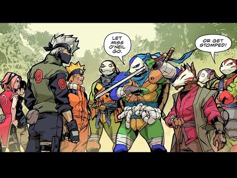 The TMNT x Naruto crossover is CRAZY