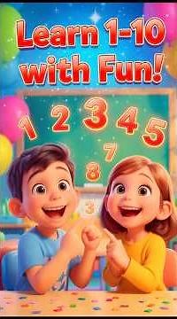 Counting 1 to 10 🎶 Red Numbers Song for Kids | Fun Learning with Friends