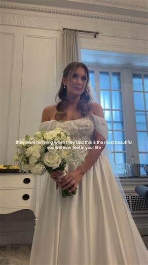 I felt like a legit princess #wedding #bride #bridaltiktok