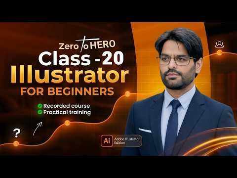 Adobe Illustrator Class 20 | Complete Type Tool Part 2 | Advanced Text Editing & Typography Tutorial