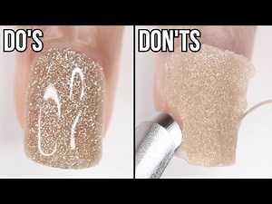 DOs & DON'Ts: gel nail polish | how to do gel nails at home