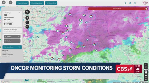 ONCOR representative discusses outages and restoration efforts in East Texas