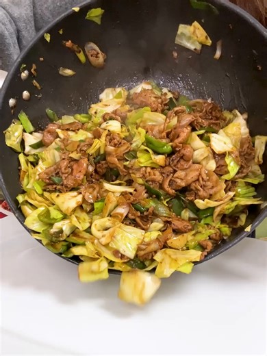 Cook Doで作った大盛り回鍋肉 #回鍋肉 #cookdo #mukbang