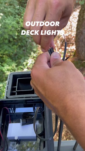 14K views · 188 reactions | Outdoor deck post lights #construction #diy #facebookreels #reels #trendingreels #reelsviral #trending | Scarlet Oak Homes | Facebook