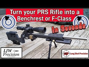 Turn your PRS Rifle into a Benchrest or F-Class Competition Rifle.
