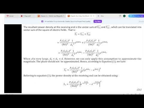 2-Ray Ground Reflection Model