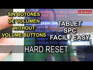 Tablet SPC Glee 10.1 Quad Core Hard Reset How to Restore Factory Settings Recovery Unlock Password