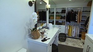 Christina has renovated her best friend's kitchen in the past, and now it's time to tackle the upstairs bedroom, bathroom and closet! Her challenge? To match this new renovation with the California-modern style in the rest of the house. Watch full episodes on discovery : https://bit.ly/3E50Rdf | Love Home