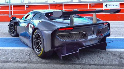 Why does the Ferrari 296 GT3 sound so aggressive?