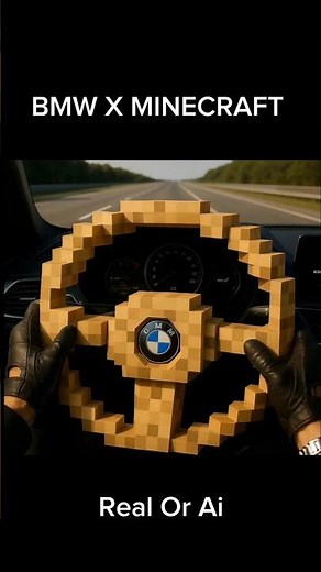 Driving Mercedes with a MINECRAFT Steering Wheel – It Actually Works!?😱