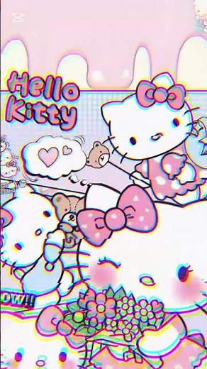 Hello Kitty cute wallpapers💕subscribe me for mor# hello kitty#cute #picture #wallpaper #kitty #fyp