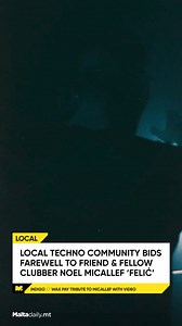 On Tuesday, the Maltese techno community, particularly in the form of the in.di.go // waX community, bid farewell to friend & scene regular Noel Micallef, also known as 'Feliċ'. 🟡 Read: https://maltadaily.mt/local-techno-community-pays-tribute-to-noel-micallef-felic/ #MaltaDaily | Malta Daily