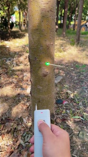750-watt laser igniter cut down trees #laserigniter #tools #diy #lisletools #laser