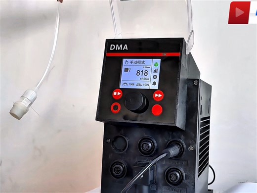 DMA数字隔膜泵 电压控制的应用，一款高精度数字计量泵，稳态精度高达±0.5%，多种泵头材质可选，适用于各类酸碱溶液计量添加。