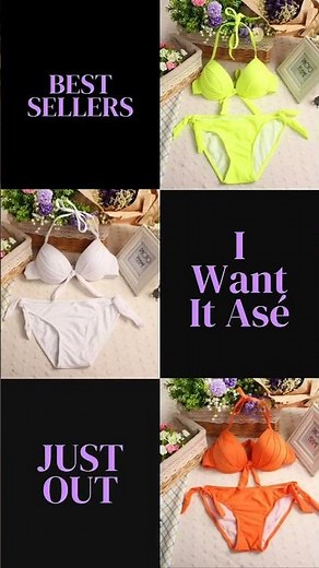 Push Up Bikinis Two Piece Swimsuit Women Swimwear | Beach Wear Monokini Bathing Suit Korean Bikin...