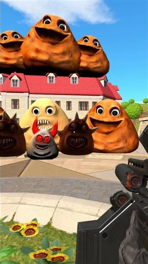 Pou Took Over Everything… #shortvideo