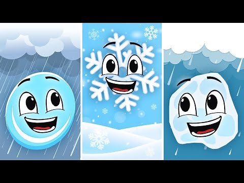 Learn About Different Types Of Precipitation! | Earth Science Song For Kids | KLT