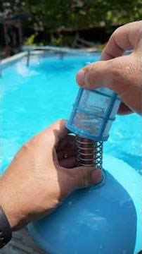 How to maintain a solar power pool ionizer - Vokpit #poolmaintenance #poolcare #poolcleaning #shorts