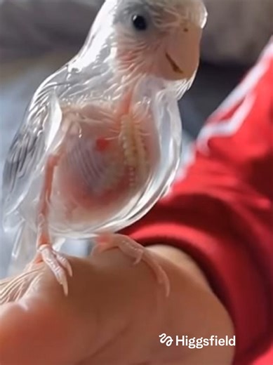 Discover the Rarest Bird with Unique Skin Condition