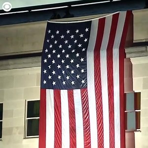 An American flag was unfurled at the Pentagon in Arlington, VA this morning to mark 19 years since the September 11, 2001 terrorist attacks: https://www.khou.com/article/news/nation-world/september-11-anniversary/507-93891a82-b9dd-49c6-8a8c-378ed93d8ecb | KHOU 11 News