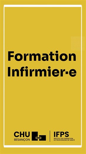 CHU Besançon Franche-Comté on Instagram: "📢 Rejoins les métiers de la santé : deviens infirmier·e ! 🎥 La série de témoignages « Rejoins les métiers de la santé » continue avec Mathis, élève infirmier, qui a choisi l’IFPS du CHU de Besançon. 📍 Portes ouvertes IFPS 🗓 Samedi 31 janvier 2026 | 9h–13h 📌 1 rue Françoise Dolto, Besançon | Tramway UFR Santé #IFPSBesançon #CHUBesançon #Infirmier #Infirmière #MétiersDeLaSanté #FormationsSanté #PortesOuvertes"