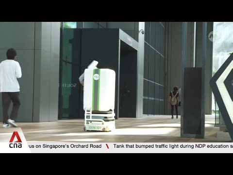 Autonomous robots, AI chatbots help couriers speed up deliveries as e-commerce volumes soar