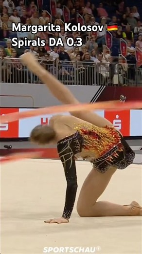 Margarita Kolosov 🤘 Rocked the Floor! | Ribbon D Score Analysis | German Nationals 2026 #rg