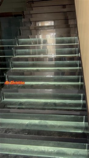 stair lighting installation#shorts #stairlight #lighting g