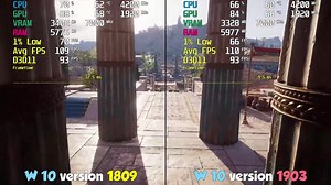 Windows 10 Update 1903. vs 1809 (Makes Ryzen Faster-)