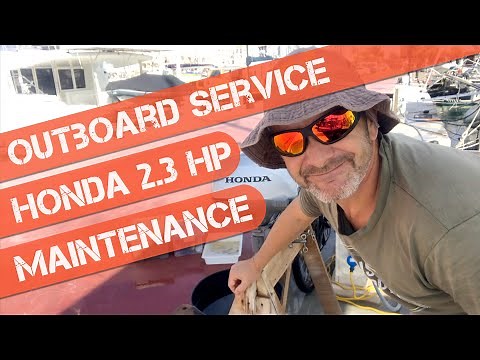 Honda 2.3HP 4 Stroke Outboard Engine. Review and How to Service, Fix and Maintain it. #62