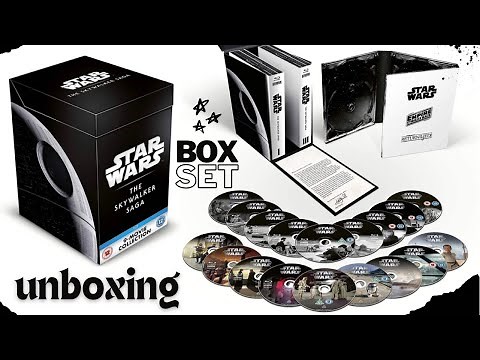 Star Wars “The Skywalker Saga” The Complete Collection Box Set/DVD UNBOXING