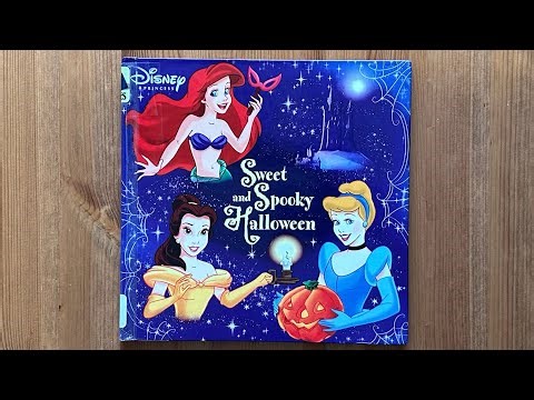 Ash reads Disney Princess Sweet and Spooky Halloween by Melissa Lagonegro