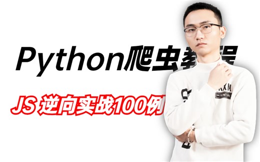 【2023全套】Python3 爬虫教程 ：JavaScript 逆向实战整整100例，小白也能看懂的JS逆向入门，全程干货实战没有废话！
