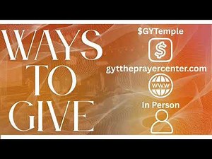 GYT The Prayer Center Live Stream