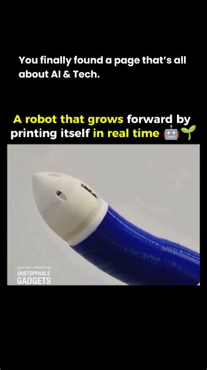 Artificial Intelligence | Tech on Instagram: "Traditional robots struggle with gaps and rubble, but FiloBot is different. It doesn't need a path—it creates one. By 3D-printing its own structure in real-time, this "climbing plant" robot can scale walls and bridge empty spaces by responding to its surroundings. This innovation from the Italian Institute of Technology is a game-changer for search and rescue missions in dangerous environments. The line between biology and machinery is officially blu