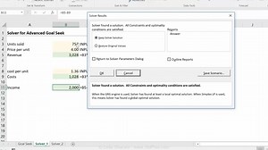 手把手教你使用Excel Solver