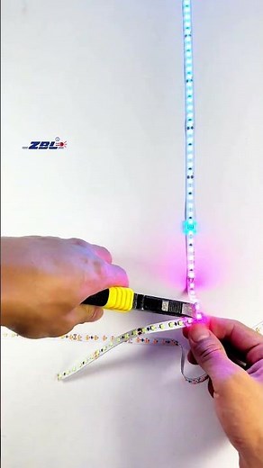 How to Bend RGB LED Strip for a Perfect 90° Corner.